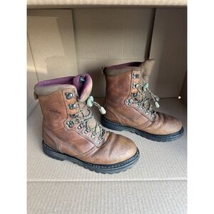Cabela's Leather Winter Work Hunting Boots Thinsulate  Ultra Men's 8D Brown